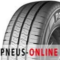 Kumho Portran KC53 tire with three central grooves, detailed tread pattern, and visible sidewall branding.