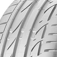 Bridgestone Potenza S001 RFT tire with asymmetric tread pattern and deep grooves for enhanced traction.