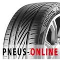 UNIROYAL Rainsport 5 EV XL FR tire with asymmetric tread pattern and bold sidewall branding.