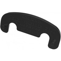 Black RRP Fox 34 Non Step-Cast ProGuard adapter bracket with curved design and bolt holes on each end