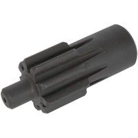Black Sealey 1/2" drive crankshaft rotator for DAF lorries, cylindrical with gear-like ridges.