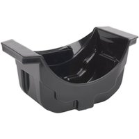 Black Sealey axle oil drain pan with contoured edges and sturdy handles.