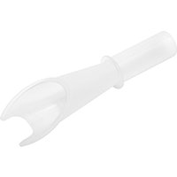 Clear plastic Sealey Ford diesel fuel funnel with a wide, flared opening and a narrow spout for emergency use.