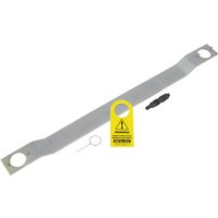 Sealey VSE5938 timing tool kit with silver bar, black adapter, and yellow caution tag for Audi, VW 3.7/4.2 V8 engines.