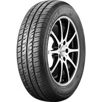 Black Semperit Comfort-Life 2 tire, 185/65 R14 86T, with detailed tread pattern and silver alloy wheel rim.