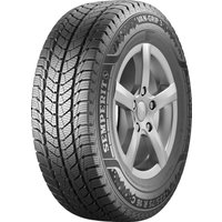 SEMPERIT Van-Grip 3 tire, 195/75 R16C, black tread with detailed grooves, silver alloy wheel.