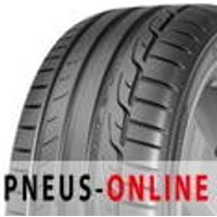 Dunlop Sport Maxx RT MFS tire with asymmetric tread pattern and wide grooves for enhanced grip and performance.
