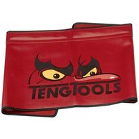 Red Teng FC01 protective wing cover with cartoon eyes and TengTools logo.