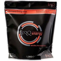 Black Torq energy drink pouch with orange and white logo, labeled "Natural Pink Grapefruit," 1.5kg size.