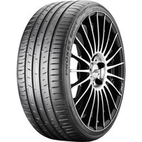 Toyo Proxes Sport tire, 245/45 ZR17, black with rim protection ridge, sporty tread pattern, and reinforced sidewalls.