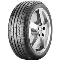 Toyo Snowprox S 954 tire, 245/35 R18 size, black tread, silver rim, with rim protection ridge (FSL).