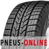 Black Goodyear UltraGrip Cargo tire with deep treads and zigzag pattern for enhanced traction.