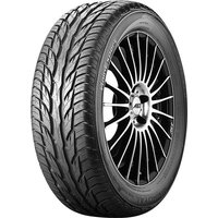 Uniroyal RainExpert tire, 205/60 R15 91W, with black tread and sidewall, mounted on a sleek silver alloy wheel.