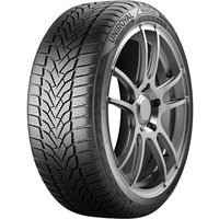 Uniroyal WinterExpert tyre, 255/35/19, black tread with V-shaped grooves, silver rim, 96V XL Extra Load.