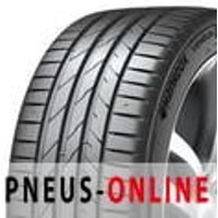 Hankook Ventus evo SUV EV tire with asymmetric tread pattern and wide grooves for enhanced grip and performance.