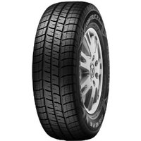 Vredestein Comtrac 2 All Season tire, black with detailed tread pattern, size 215/65 R16C, visible sidewall branding.