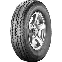 Vredestein Sprint Classic tire, 155 SR15 82S, with retro tread pattern and silver alloy wheel.