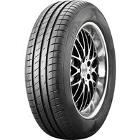Black Vredestein T-Trac 2 tire, 165/80 R15 87T, with sleek tread pattern and silver alloy wheel.
