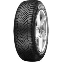Black Vredestein Wintrac tire, 195/65 R15 91H, with detailed tread pattern and visible sidewall branding.