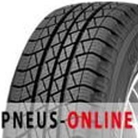 Black Goodyear Wrangler HP Allweather tire with deep tread pattern and sidewall branding.