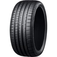 Yokohama Advan Sport V107 tyre, black with deep grooves, size 285/45 R22 114Y XL, sleek tread design.