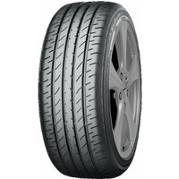 Black Yokohama BluEarth tire, model E51A, size 225/60 R18 100H, with sleek tread pattern and sidewall branding.