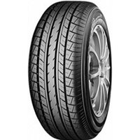 Yokohama BluEarth E70BZ tire, 225/55 R18 98H, black rubber with detailed tread pattern and sidewall branding.