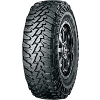 Yokohama Geolandar M/T tire with aggressive tread pattern, black sidewall, and rugged off-road design.
