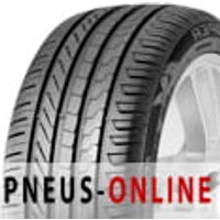 Black Cooper Zeon CS8 tire with asymmetric tread pattern and sidewall branding.
