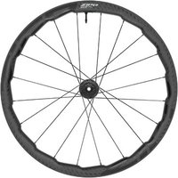 Zipp 353 NSW carbon tubeless disc brake rear wheel, black with aerodynamic spokes and center locking hub, 700C size.