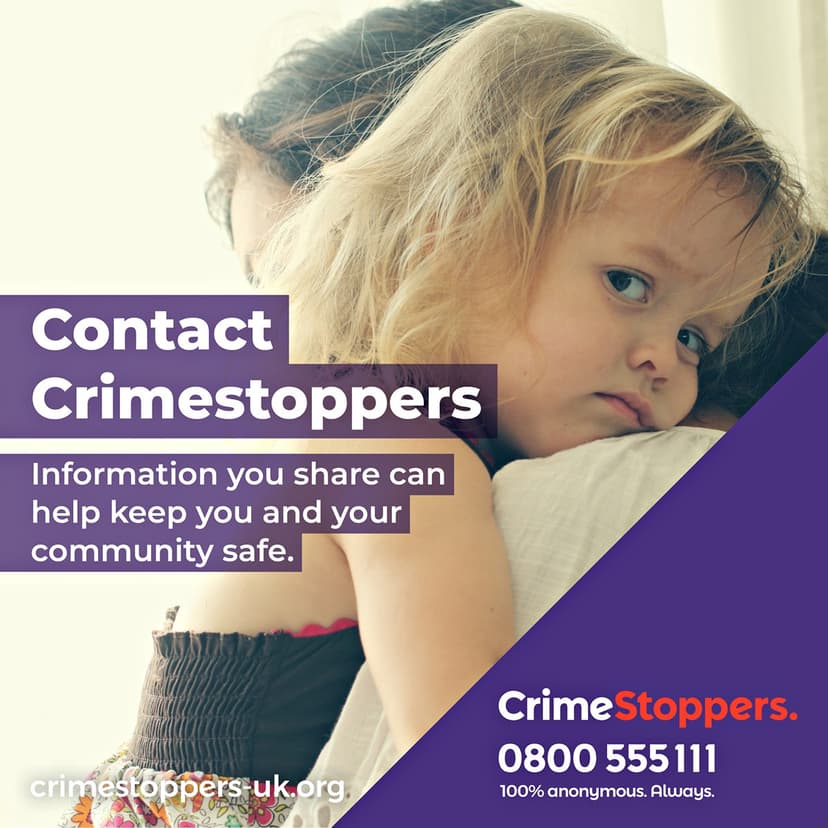 Crimestoppers Calls on Clifton Residents to Help Protect Young People and Stop Knife Crime