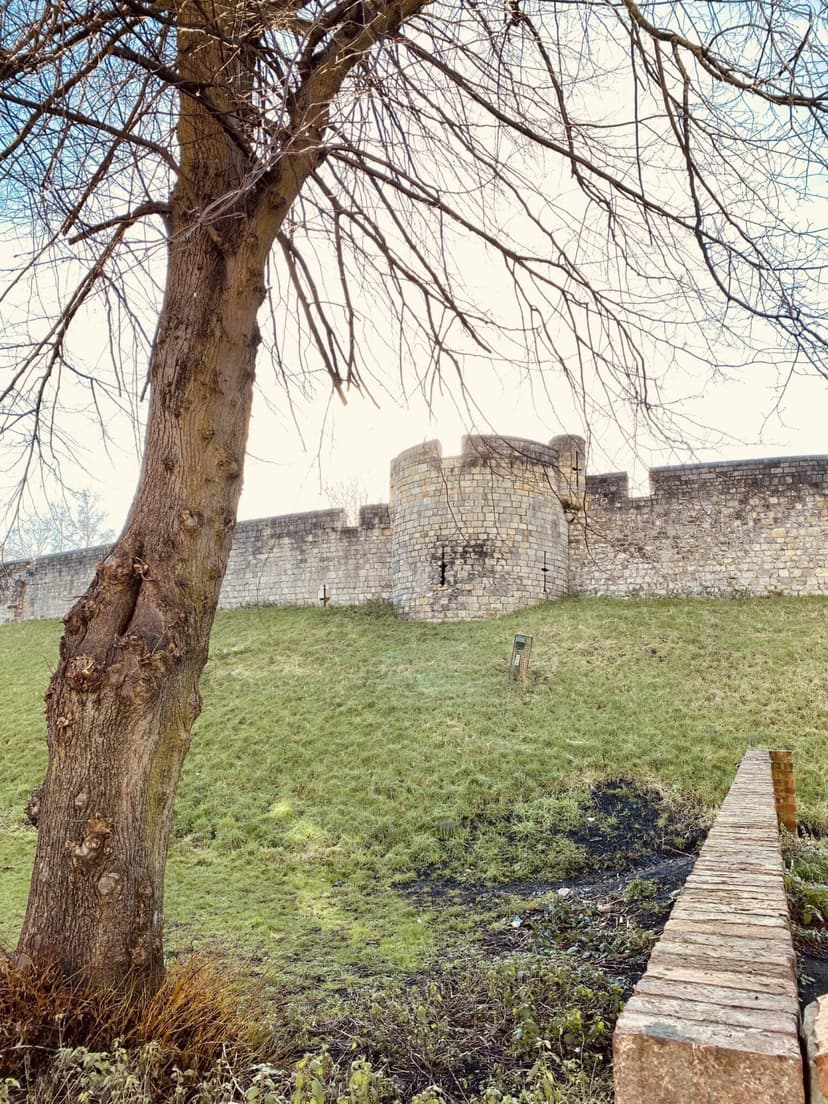 Featured image for Walking around the York City Walls with Kids - Outdoors