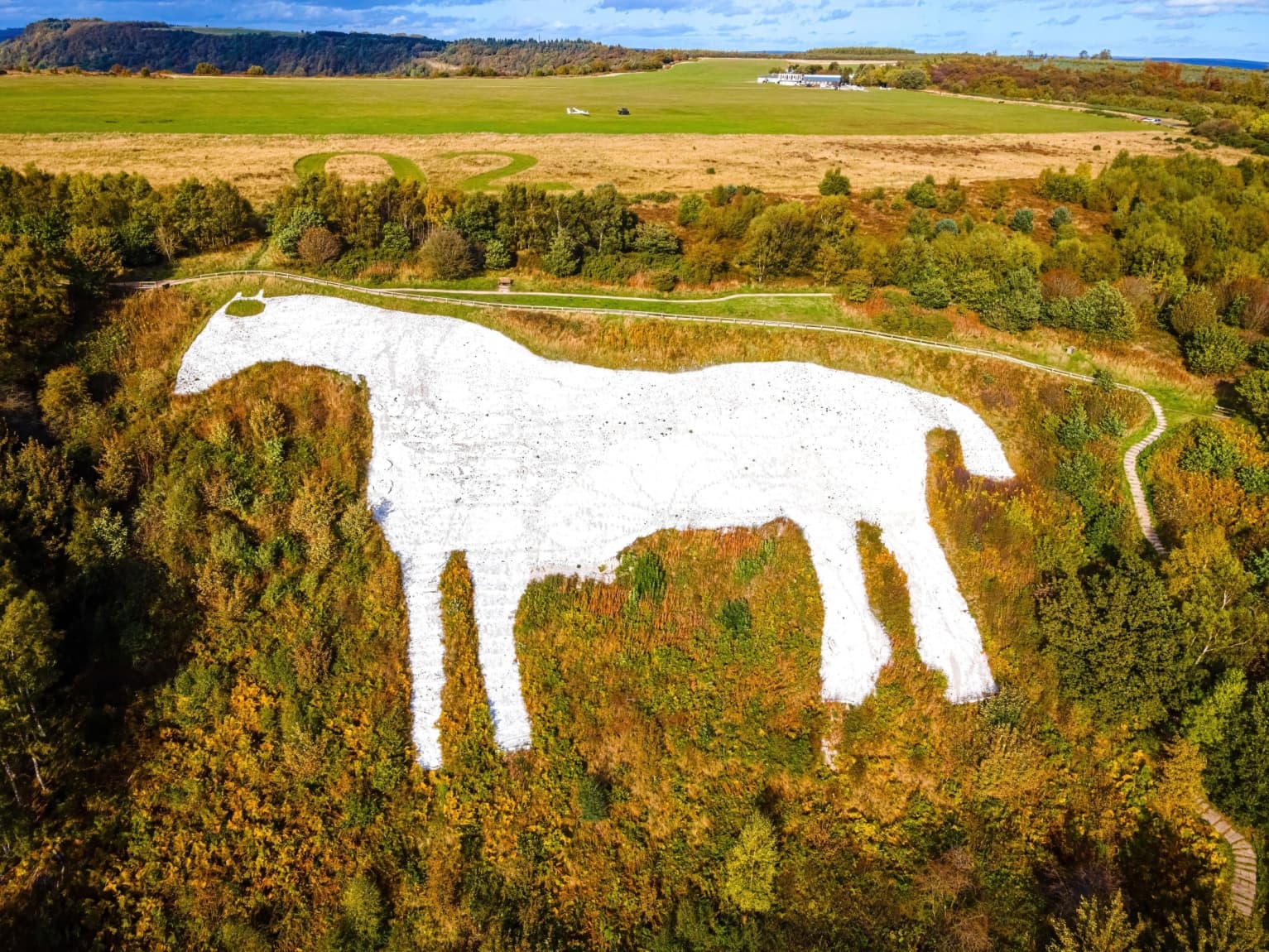 Walk: Sutton Bank and the Kilburn White Horse Walk