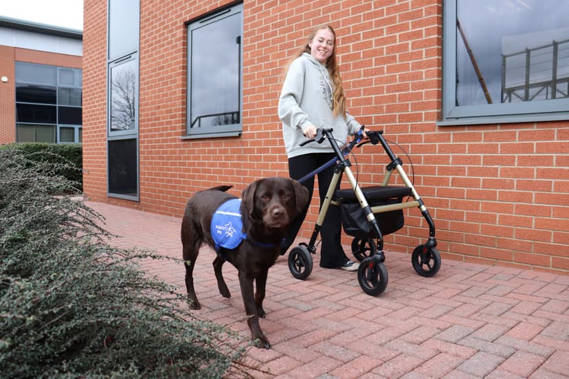 Featured image for Ruby Trueman's Journey of Hope with Assistance Dog Hope in Saltaire - Community