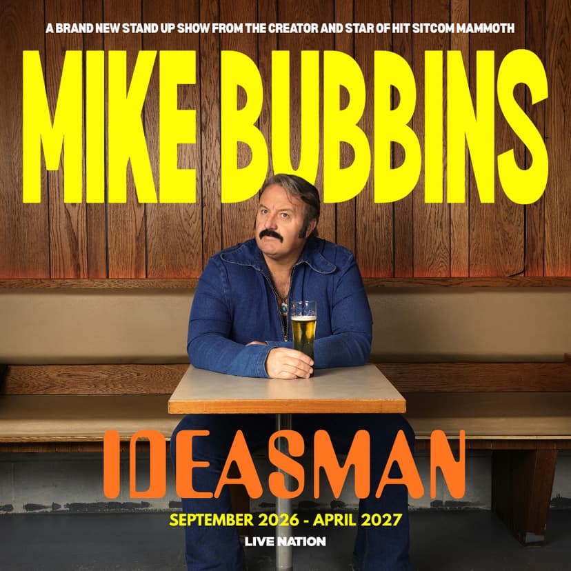 Featured image for Mike Bubbins Brings His Ideasman Tour to Yorkshire in 2026 and 2027 - Arts & Culture