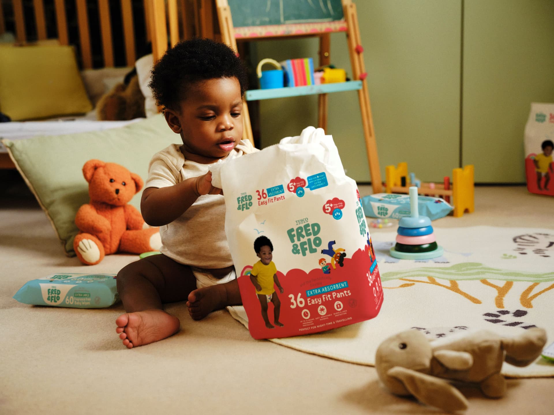 Tesco Relaunches Fred & Flo Baby Range with New Products and Promotions