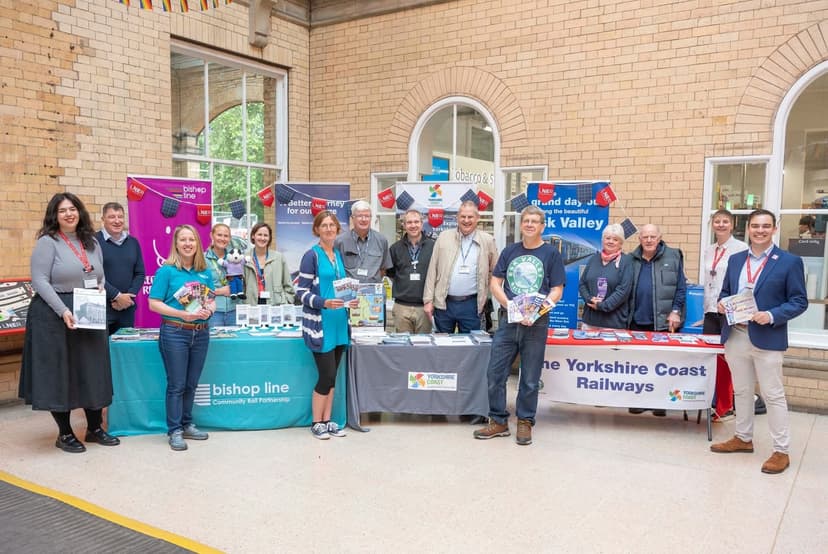 Featured image for Communities Celebrate the Success of Community Rail Week 2026 Across Yorkshire and Humber - Traffic & Travel