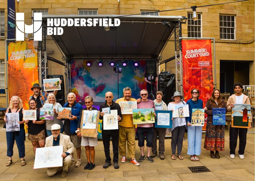 Featured image for Urban Artist Competition Charity Auction In Huddersfield For Local Causes - Arts & Culture