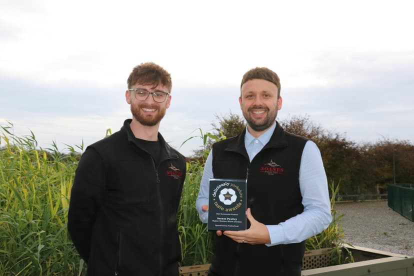 Featured image for What Yorkshire Poultry Business Won A Prestigious Sustainability Award? - Taste of Yorkshire