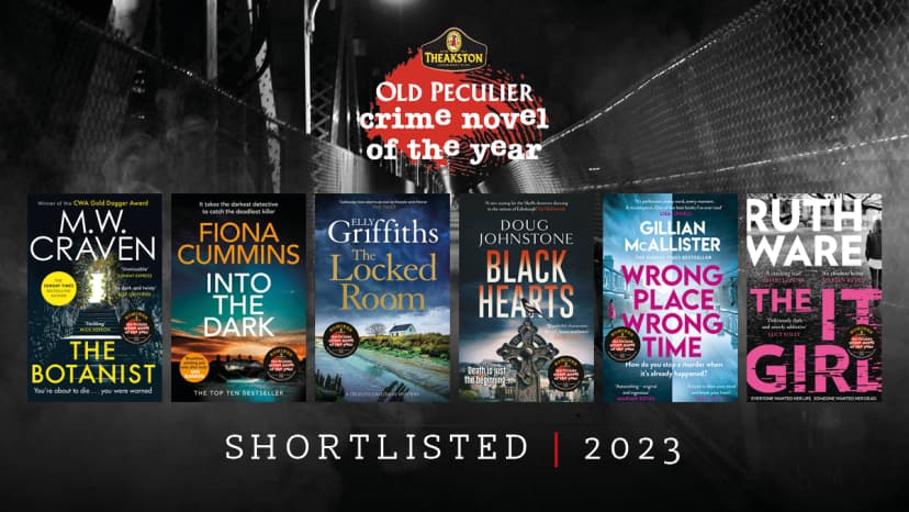 Featured image for Giveaway: 6 Shortlisted Books of Theakston Old Peculier Crime Novel of the Year 2023 - Features