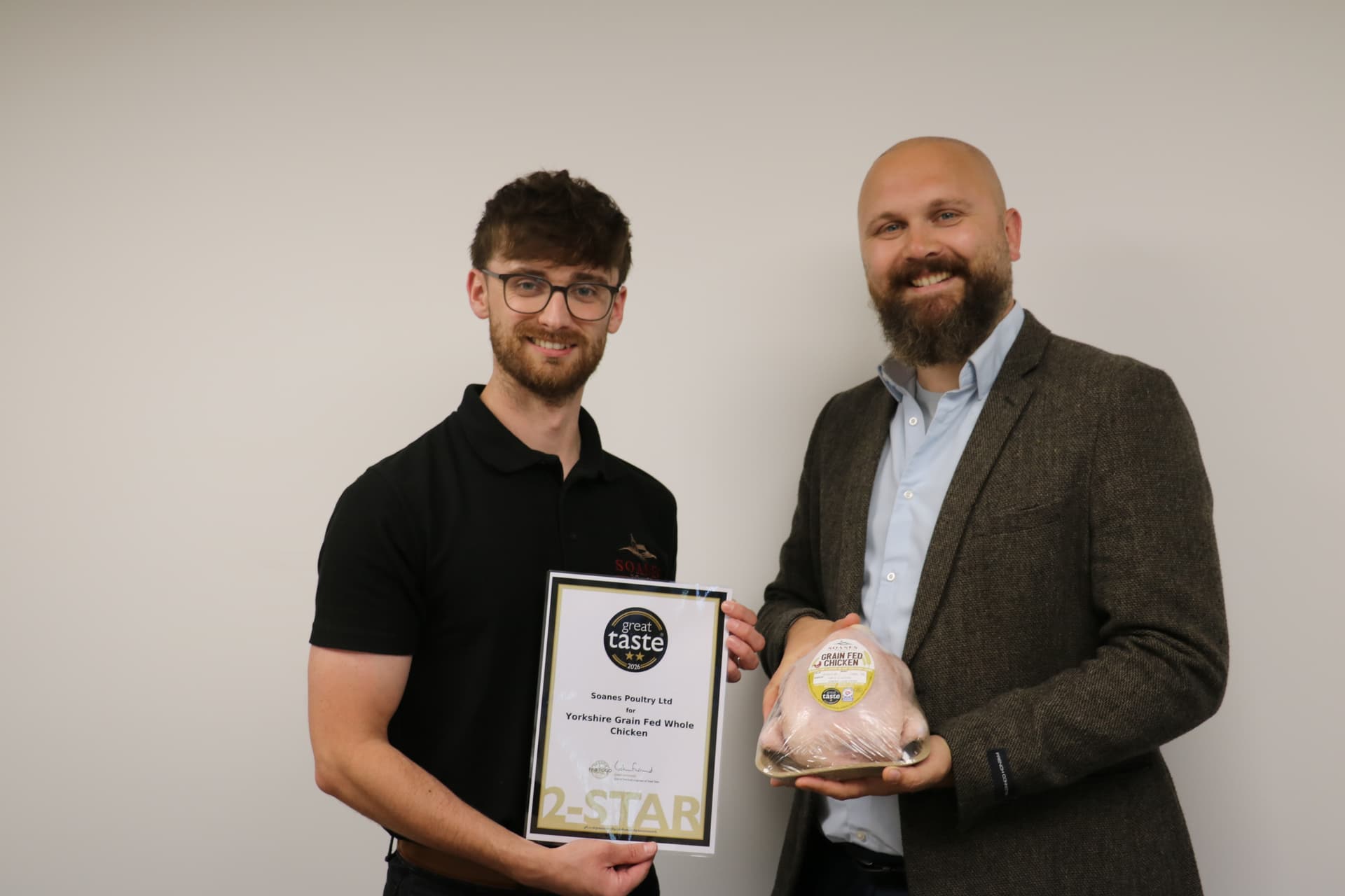Soanes Poultry Celebrates Three Great Taste Awards in East Yorkshire
