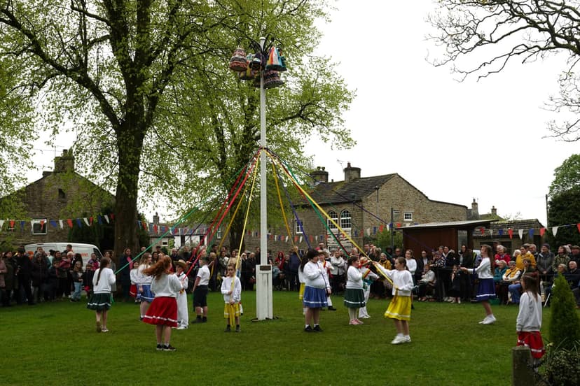 Featured image for Long Preston May Day - Features
