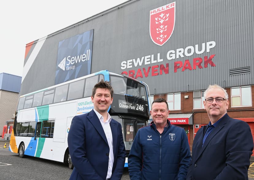 Hull KR Celebrates Grand Final Win with Launch of New Bus Route Service 246