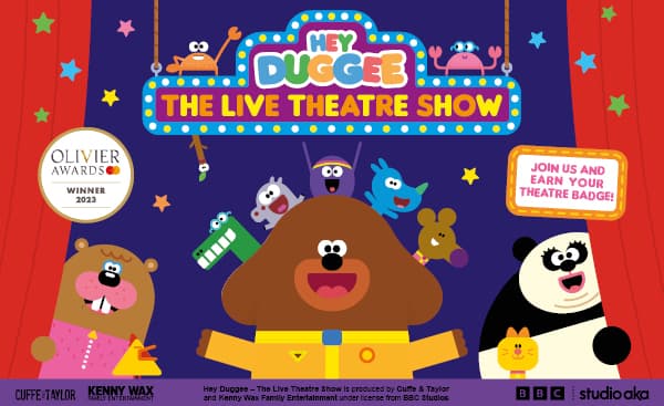 Featured image for Giveaway: Family ticket to Hey Duggee The Live Theatre Show at Leeds Grand Theatre - Features