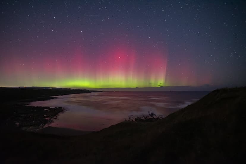 Aurora Borealis from Scarborough
