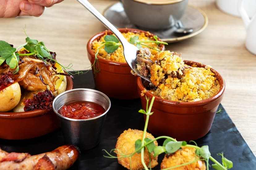 Featured image for Fancy a Festive Cheesy Afternoon Tea for Christmas? - Food & Drink