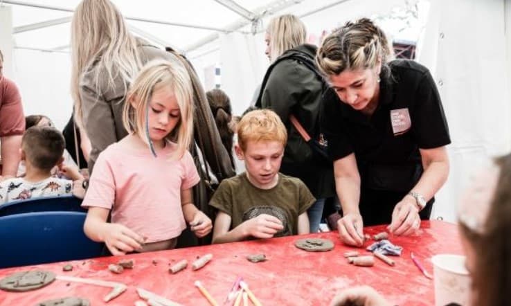 family session at Medieval Mayhem