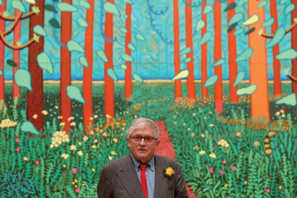 David Hockney, a Yorkshire Treasure, in spring