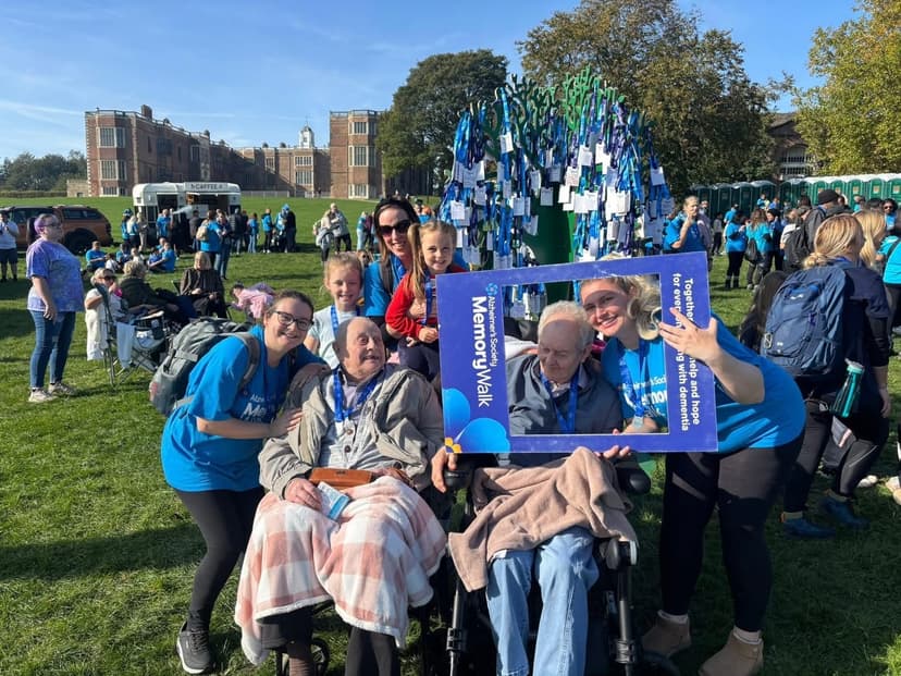 Featured image for Rivermead Care Home Memory Walk In Leeds Supports Dementia Charity - Community