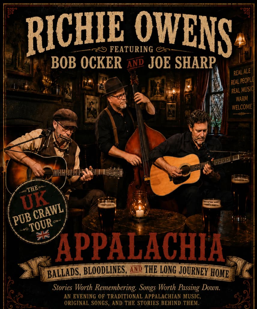 Richie Owens to Launch UK Pub Crawl Tour from August 11 to 18, 2026